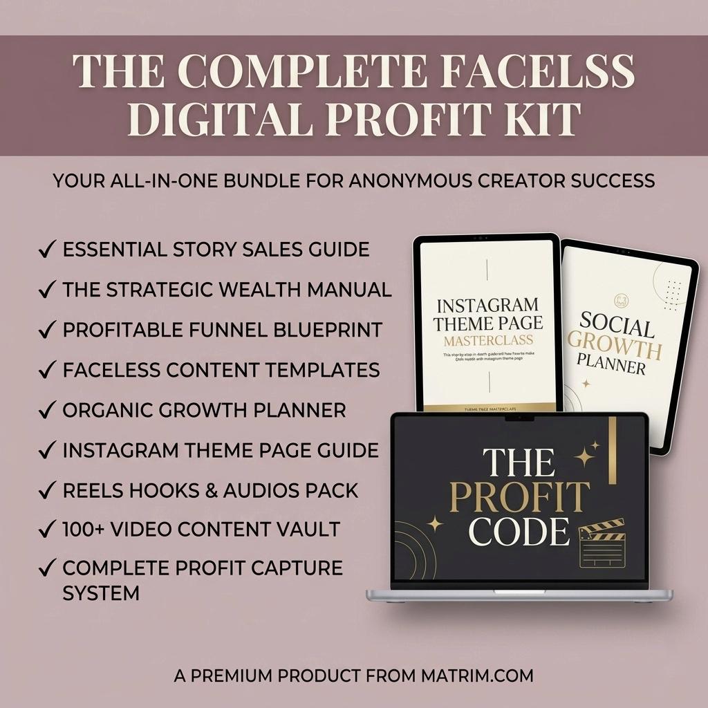 Faceless Creator Starter Kit – PLR & MRR Digital Products | Done For You Canva Templates for Passive Income - Image 5