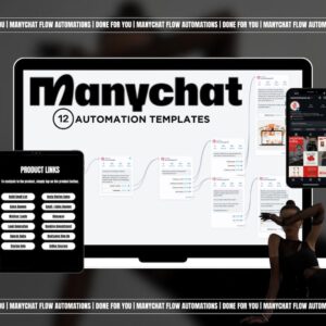 ULTIMATE MANYCHAT AUTOMATION FLOWS — The Complete Digital Business Kit (PLR & MRR)