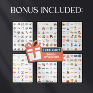 7500+ DIGITAL PLANNER PAGES BUNDLE — The Ultimate Editable Canva Library (PLR & MRR)