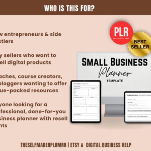 ULTIMATE SMALL BUSINESS PLANNER — The Complete Canva Operations Kit (PLR & MRR)