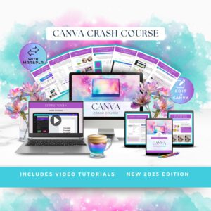 CANVA CRASH COURSE — The Ultimate Guide to Designing Like a Pro (PLR & MRR)