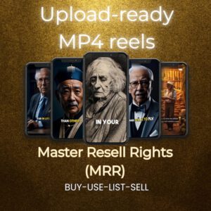1100+ AI AVATAR REELS BUNDLE — The Ultimate Faceless Video Library (PLR & MRR)