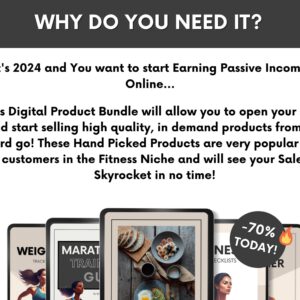 ULTIMATE HEALTH & FITNESS EMPIRE BUNDLE — 100+ Planners, eBooks & Guides (PLR & MRR)